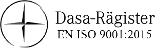 Dasa Ragister EN ISO 9001:2015